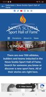 Nova Scotia Sport Hall of Fame capture d'écran 2