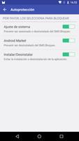 SMS Bloqueo captura de pantalla 3