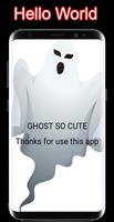 Ghost prank, scare your friend plakat
