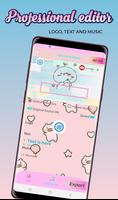 Cute Intro Video Maker syot layar 1