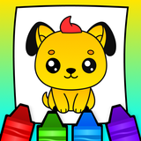 Color Book: Cartoon Characters APK