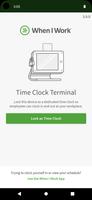 Time Clock Terminal poster