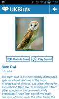 UK Birds - Birdwatching App capture d'écran 2