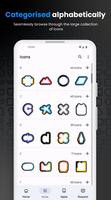 BASIT Icon Pack- Dark Lines تصوير الشاشة 3