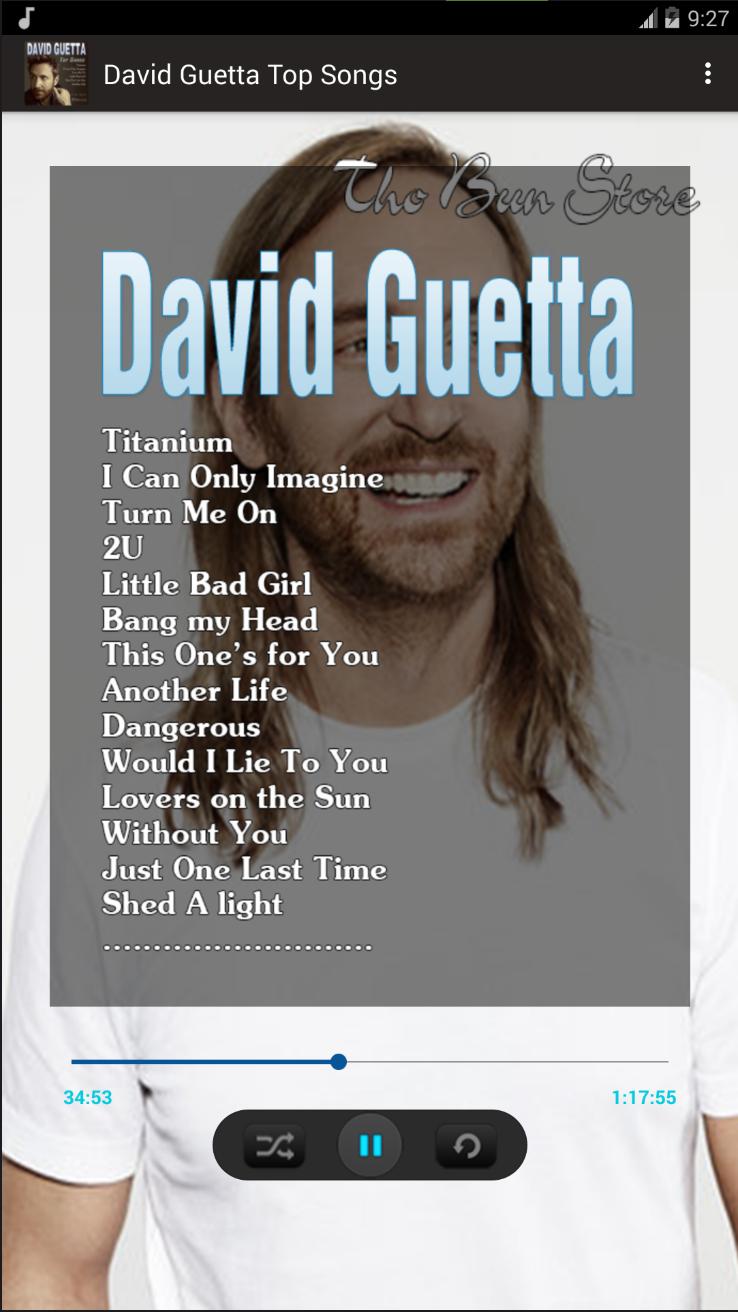 David Guetta Top Songs for Android - APK Download