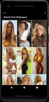 Sexy Blonde Girls Wallpaper Plakat