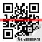 Barcode en QR-scanner / lezer -icoon
