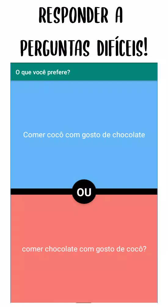 Download do APK de O que você prefere? para Android