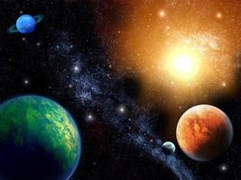 3D Universe Space Wallpaper اسکرین شاٹ 3