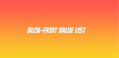 blox fruits value list 2023 পোস্টার