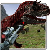 Caza de dinosaurios 3D Wild icono