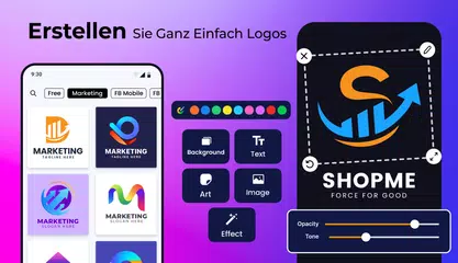 Logo Maker: Logo-Design-Tool XAPK Herunterladen