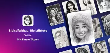 Bleistiftskizze, Bleistiftfoto