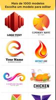 3D Logo Maker Cartaz