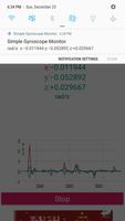 Simple Gyroscope Monitor スクリーンショット 1