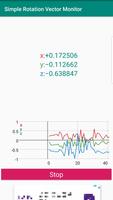 Simple Rotation Vector Monitor ポスター