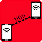 Distance between devices 图标