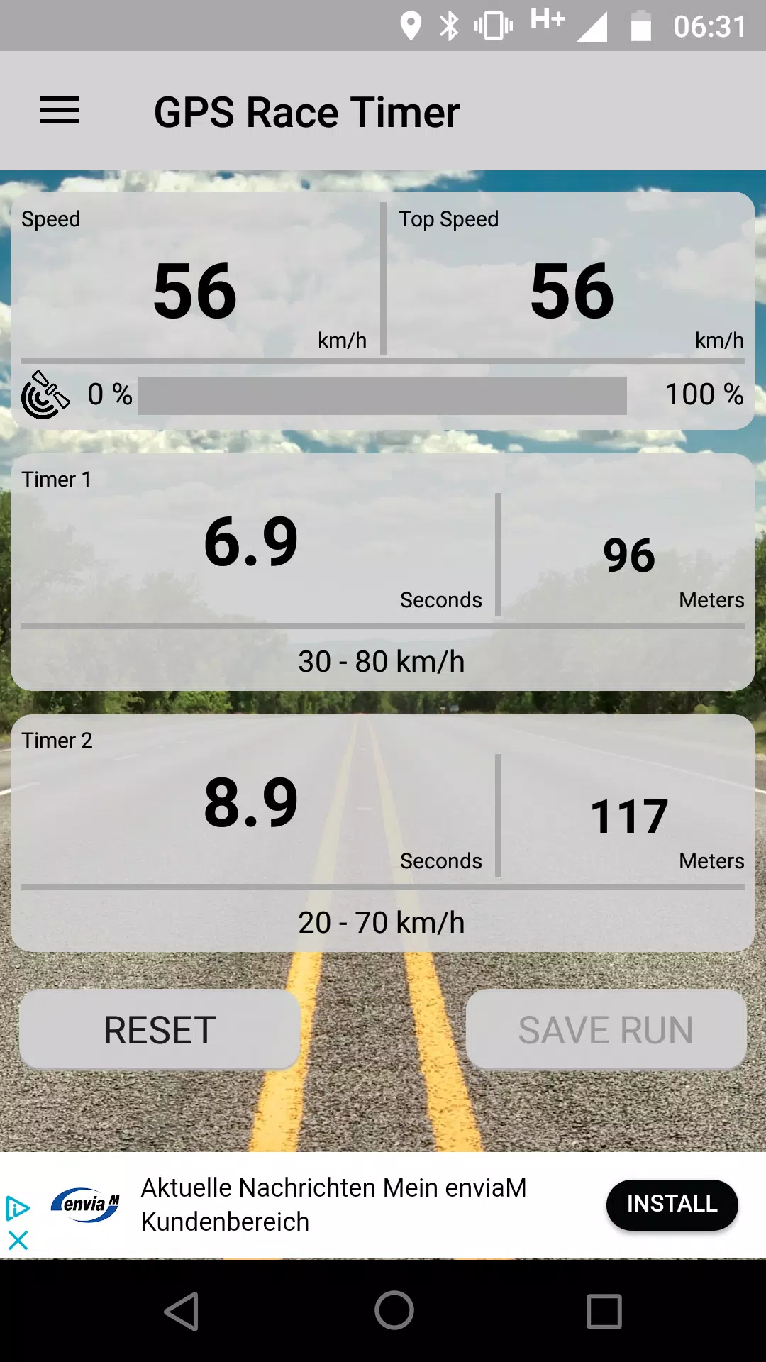 GPS Race Timer APK Android Download