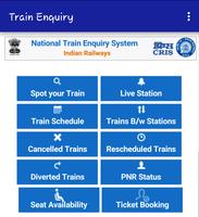 Train Enquiry Plakat