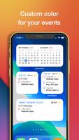 iCalendar iOS 14 – Calendar style iPhone 12 تصوير الشاشة 3
