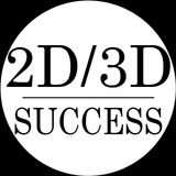 2D 3D Success 아이콘