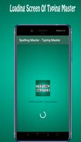 Spelling Master Typing Master Poster