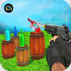 download Bottle Shoot Game Gun Shooting XAPK