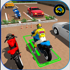 Bike Parking Moto Driving Game icône