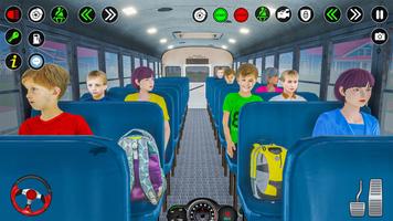 School Bus Driving Games 3D تصوير الشاشة 2
