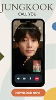 JUNGKOOK FAKE CALL YOU captura de pantalla 2