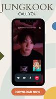 JUNGKOOK FAKE CALL YOU captura de pantalla 3