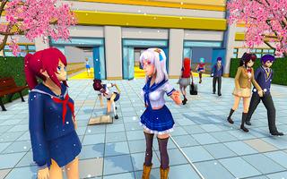 Sakura High School Simulator 海报