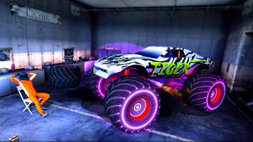 Monster Truck Stunt Game Ekran Görüntüsü 3