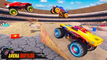 Monster Truck Stunt Game Ekran Görüntüsü 1
