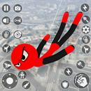 APK Spider Stickman Rope Hero 3D