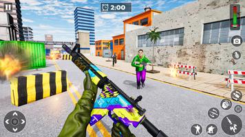 Commando Mission Game Strike الملصق