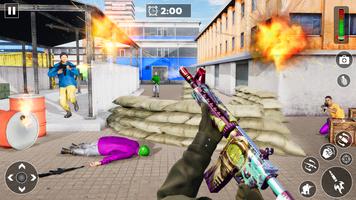 Commando Mission Game Strike تصوير الشاشة 1