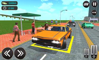 Trò chơi lái xe taxi - offroad taxi lái xe sim ảnh chụp màn hình 2