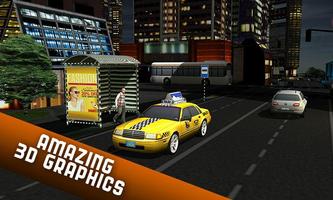 USA City Taxi Driver Mania Fun 截图 3