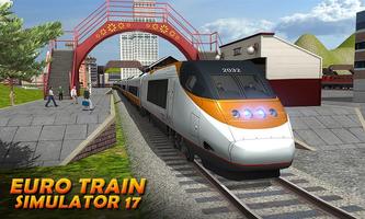 Tren Simulador Conduciendo Poster