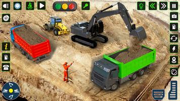 Escavadora Simulador JCB Jogos Cartaz