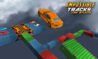 Crazy Car Stunts - Impossible tracks driving sim poster