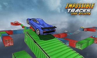 Crazy Car Stunts - Impossible tracks driving sim screenshot 1