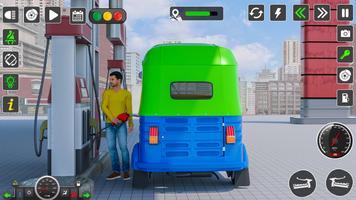 Tuk Tuk Auto Rickshaw Driver3d پوسٹر