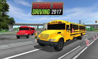 School Bus Driving Game پوسٹر