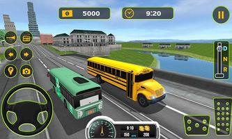 School Bus Driving Game স্ক্রিনশট 1