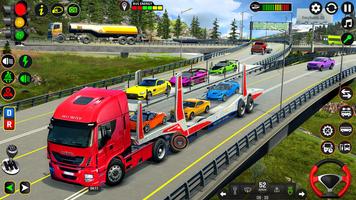 Cargo Truck Simulator Games 3D पोस्टर