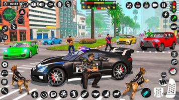 Police Dog Crime Chase Game تصوير الشاشة 1