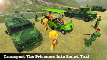 Army Prisoner Smart Taxi Transport Car Driving 21 capture d'écran 2