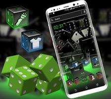 3D Dice Neon Launcher Theme Screenshot 2